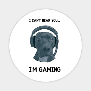 I can't hear you...I'm gaming Magnet